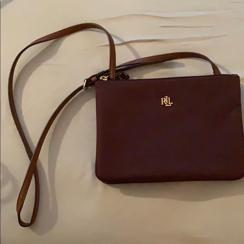 Ralph Lauren cross body (maroon)